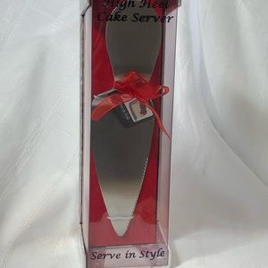 High Heel Cake Server/ Novelty Server